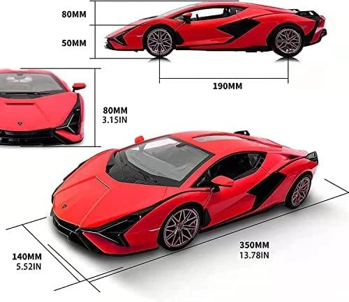 RASTAR valdomas automodelis R/C 1:14 Lamborghini Sian, 97700