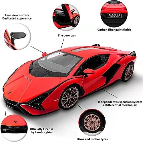 RASTAR valdomas automodelis R/C 1:14 Lamborghini Sian, 97700