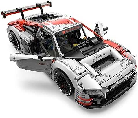 Rastar Techniniai konstruktoriaus blokai 1:8 Audi R8 LMS GT3 balti