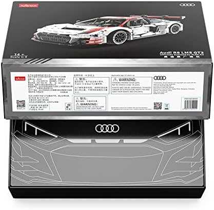 Rastar Techniniai konstruktoriaus blokai 1:8 Audi R8 LMS GT3 balti