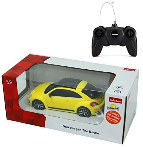 RASTAR R/C 1:24 automodelis Volkswagen Beetle, asort., 76200