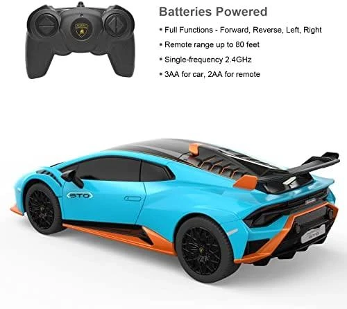 RASTAR 1:24 valdomas automodelis Lamborghini Huracan STO, 98800