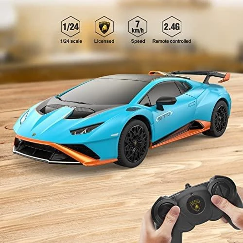 RASTAR 1:24 valdomas automodelis Lamborghini Huracan STO, 98800