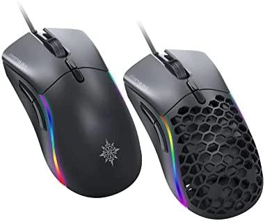 Incase INCA Pelė žaidimams IMG-GT20 10000 DPI. RGB. 7 mygtukai. USB. SW retail