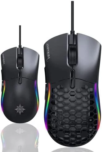 Incase INCA Pelė žaidimams IMG-GT20 10000 DPI. RGB. 7 mygtukai. USB. SW retail