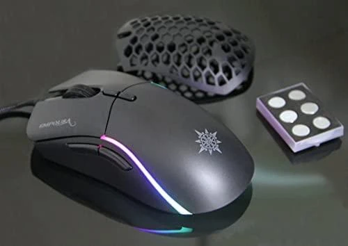 Incase INCA Pelė žaidimams IMG-GT20 10000 DPI. RGB. 7 mygtukai. USB. SW retail