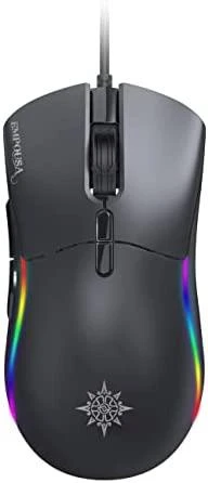 Incase INCA Pelė žaidimams IMG-GT20 10000 DPI. RGB. 7 mygtukai. USB. SW retail