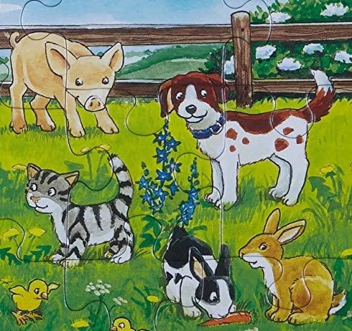 Ravensburger Dėlionė 15 vnt. - Fermos augintiniai