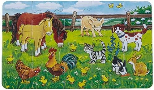 Ravensburger Dėlionė 15 vnt. - Fermos augintiniai