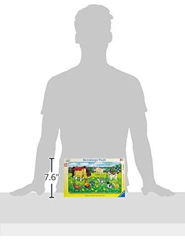 Ravensburger Dėlionė 15 vnt. - Fermos augintiniai