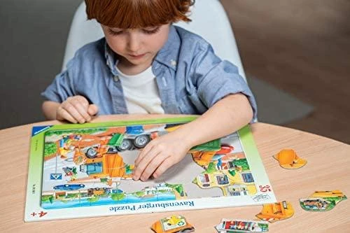 Ravensburger Dėlionė 35 vnt. - Šiukšlių sunkvežimis