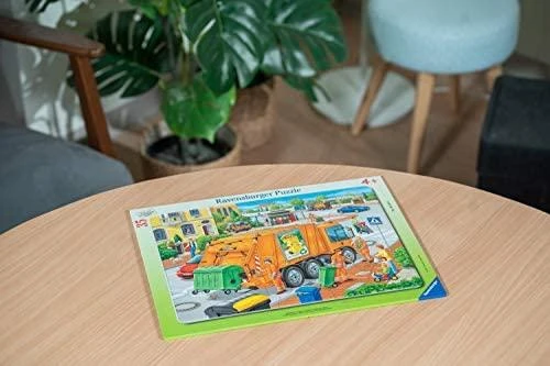 Ravensburger Dėlionė 35 vnt. - Šiukšlių sunkvežimis