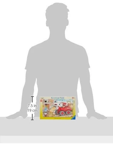 Ravensburger Dėlionė 15 vnt. -  Statybos