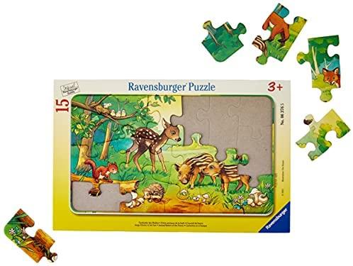 Ravensburger Dėlionė 15 vnt. - Gyvūnai miške