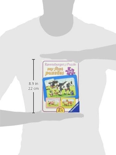 Ravensburger Dėlionė 3 x 6 vnt. - Mano pirmoji dėlionė