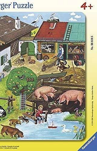 Ravensburger Dėlionė 33 vnt. - Šiukšlių sunkvežimis