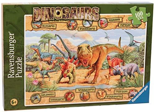 Ravensburger Dėlionė 100 vnt. - Dinozaurai