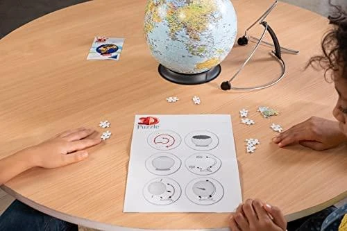 RAVENSBURGER 3D dėlionė 540 dalių (apvali ) gaublys, 12436