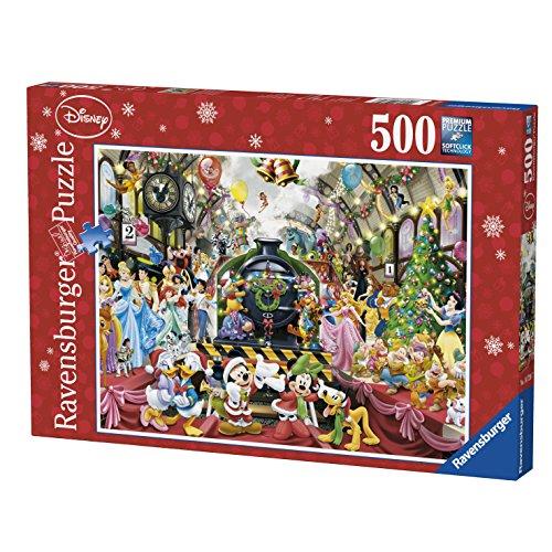 Ravensburger dėlionė „Disney kalėdinis traukinys“, 500 det.
