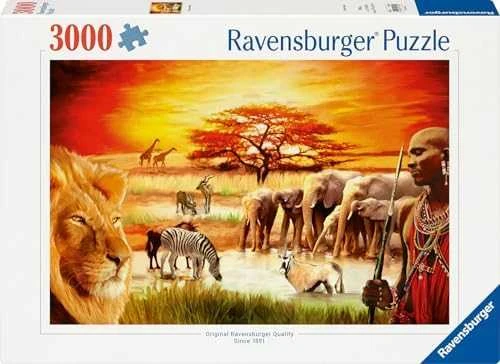 Ravensburger Dėlionė 3000 vnt. - Afrika
