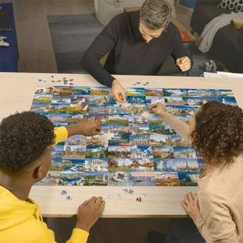 Ravensburger Dėlionė 3000 vnt. - 99 gražios vietos Europoje