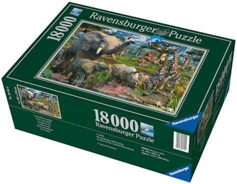 Ravensburger Dėlionė 18000 vnt. - Prie vandens duobės