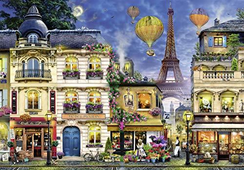 Ravensburger dėlionė „Vakarinis pasivaikščiojimas Paryžiuje“, 18000 det.