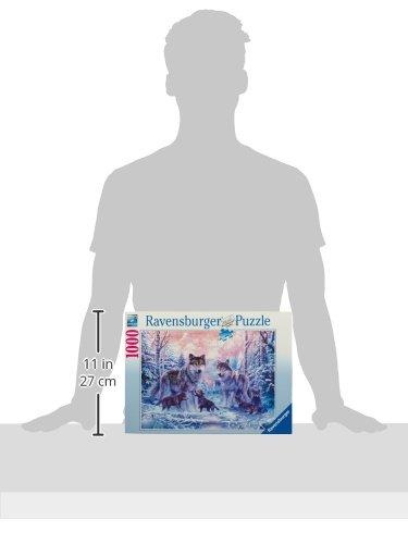 Ravensburger Dėlionė 1000 vnt. - Arktiniai vilkai