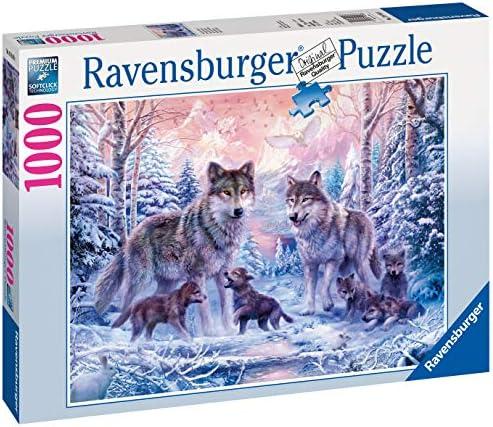 Ravensburger Dėlionė 1000 vnt. - Arktiniai vilkai