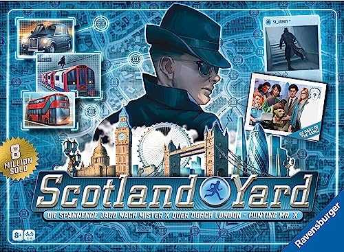 Ravensburger stalo žaidimas „Scotland Yard Junior“, 2–4 žaid., nuo 6 m.