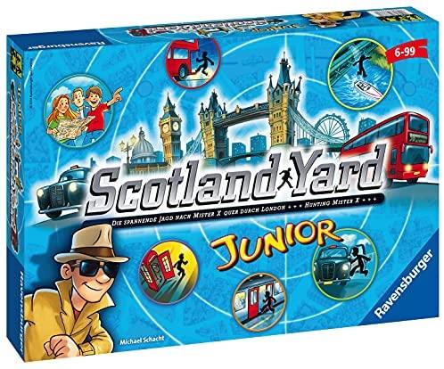 Ravensburger stalo žaidimas „Scotland Yard Junior“, 2–4 žaid., nuo 6 m.