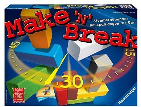 Ravensburger stalo žaidimas Sukurti ir nugriauti.