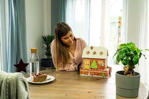 Ravensburger "3D" Dėlionė 215 vnt. - Imbierinių meduolių namelis