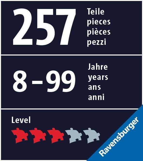 Ravensburger "3D" Dėlionė 215 vnt. - Imbierinių meduolių namelis