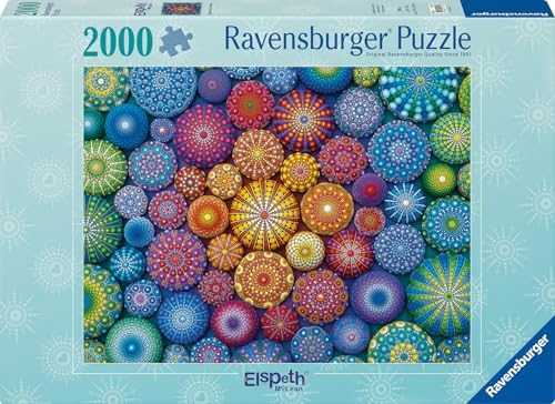 Ravensburger Dėlionė 2000 vnt. - Spalvotos mandalos