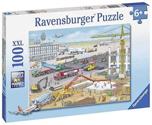 Ravensburger Dėlionė 100 vnt. - Statybos oro uoste