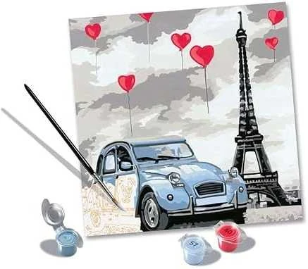 Ravensburger CreArt Paris spalvinimo knyga