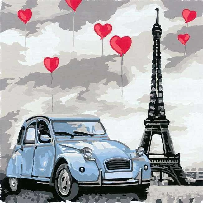 Ravensburger CreArt Paris spalvinimo knyga