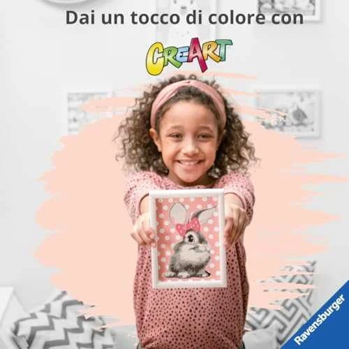 Ravensburger CreArt spalvinimo knygelė vaikams Katės pievoje