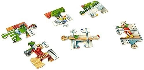 Ravensburger Dėlionė 40 vnt. - Didelės statybinės transporto priemonės
