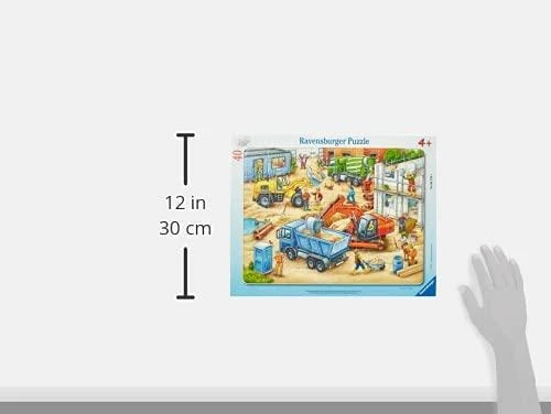 Ravensburger Dėlionė 40 vnt. - Didelės statybinės transporto priemonės