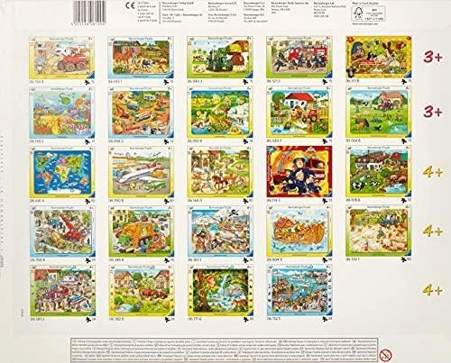 Ravensburger Dėlionė 40 vnt. - Didelės statybinės transporto priemonės