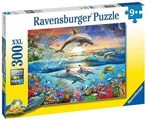 Ravensburger Dėlionė 300 vnt. - Delfinai
