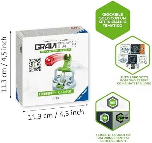 Ravensburger GraviTrax prailginimo rinkinys katapulta