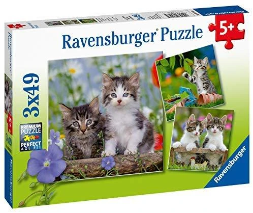 Ravensburger Dėlionė 3x49 vnt. - Kačiukai