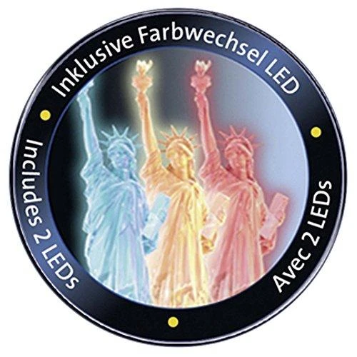 3D galvosūkis Laisvės statula su šviesomis - RAVENSBURGER dėlionė