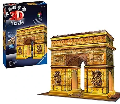 Ravensburger "3D" Dėlionė 216 vnt. - Triumfo arka naktį