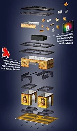 Ravensburger "3D" Dėlionė 216 vnt. - Triumfo arka naktį
