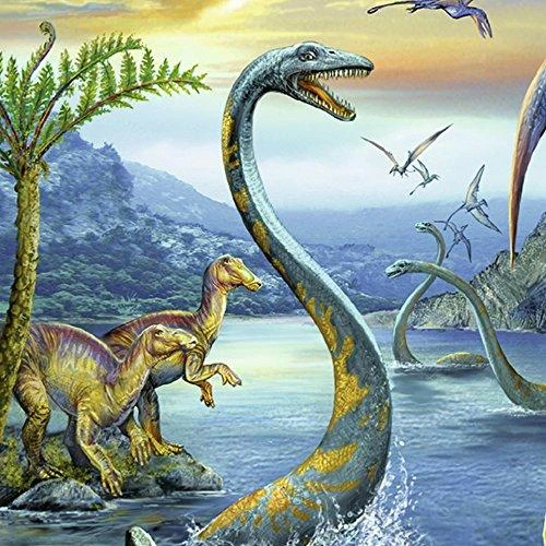 Ravensburger Dėlionė 3x49 vnt. - Dinozaurai