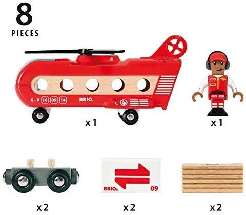 Ravensburger Brio geležinkelis BRIO krovininis sraigtasparnis, 33886